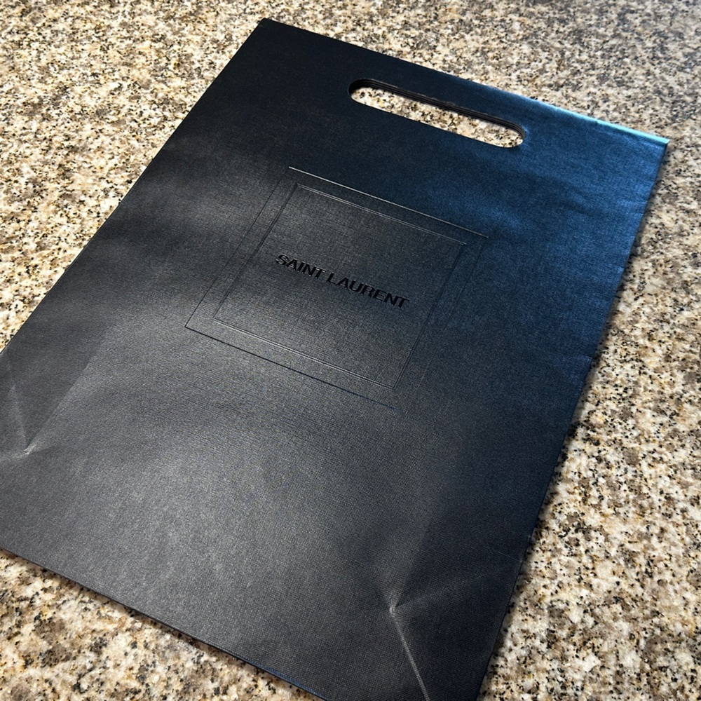 Saint Laurent shopping bag